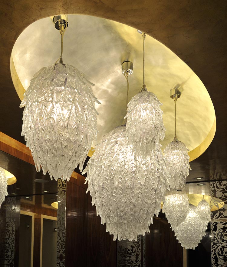 Customized lighting fixtures for hotels