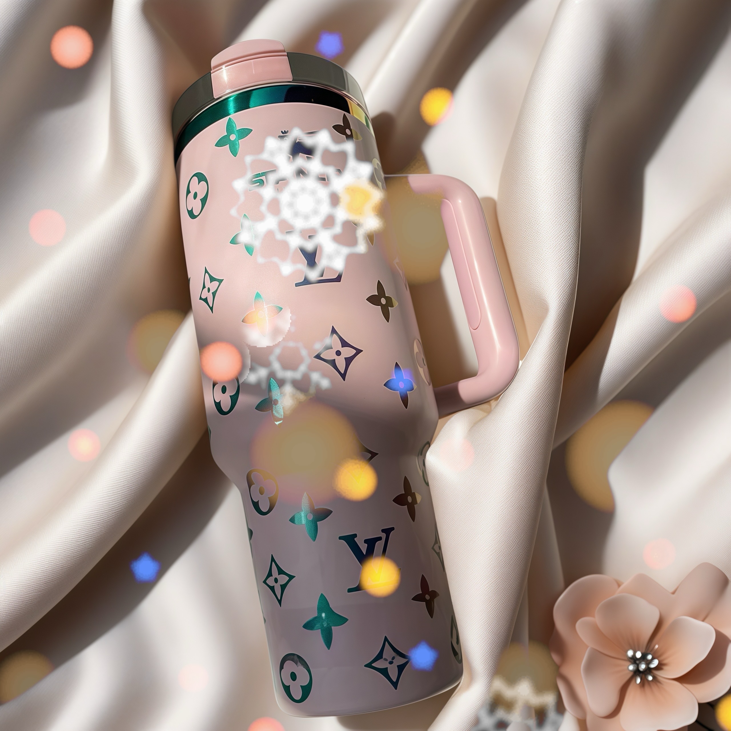 Designer Holographic In-Car Insulated Cup 40 OZ