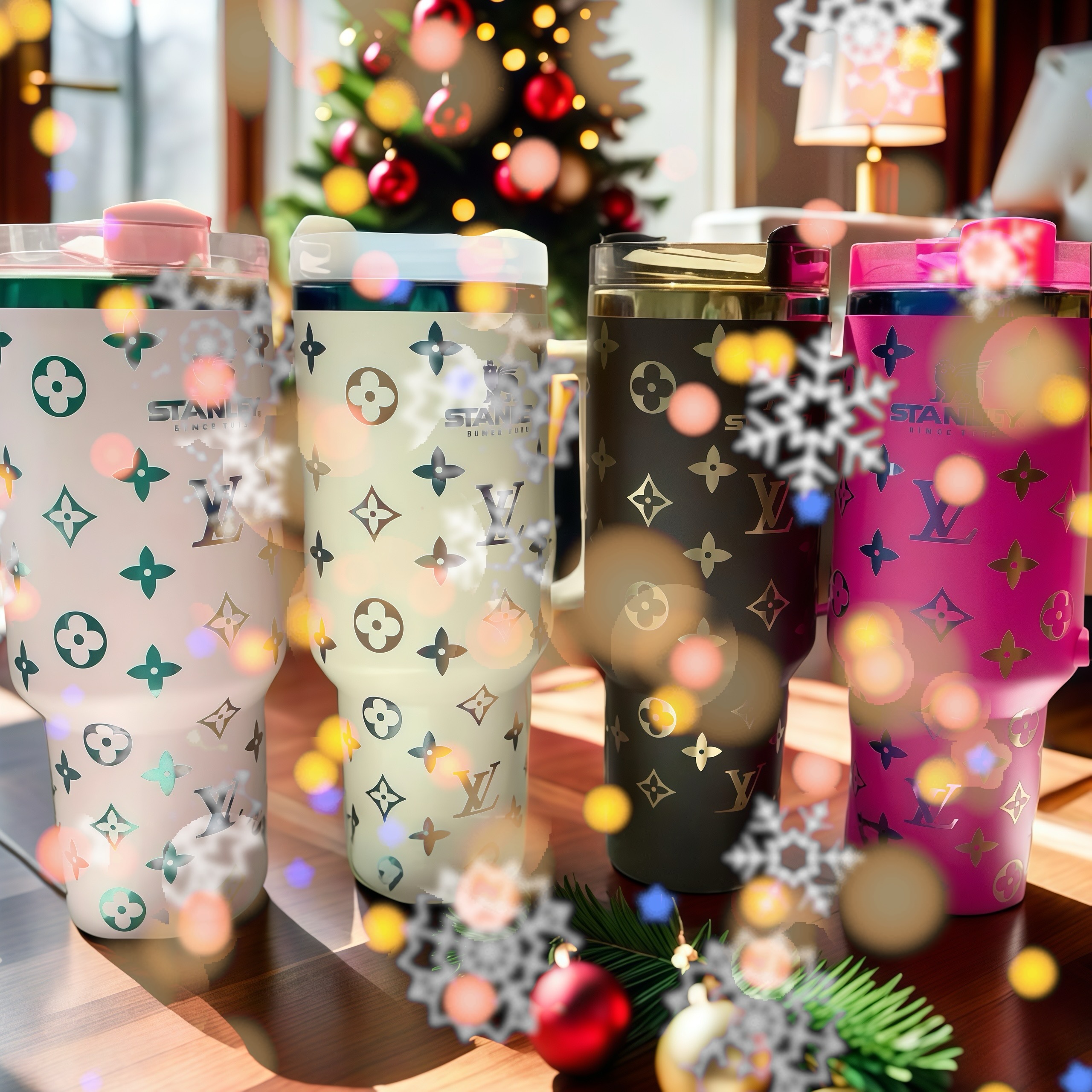 Designer Holographic In-Car Insulated Cup 40 OZ