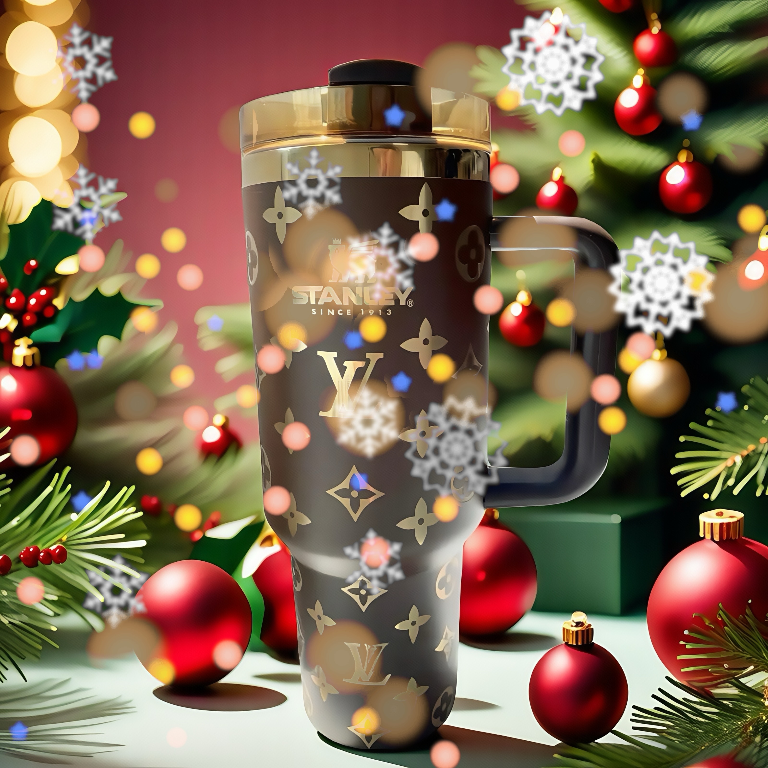 Designer Holographic In-Car Insulated Cup 40 OZ