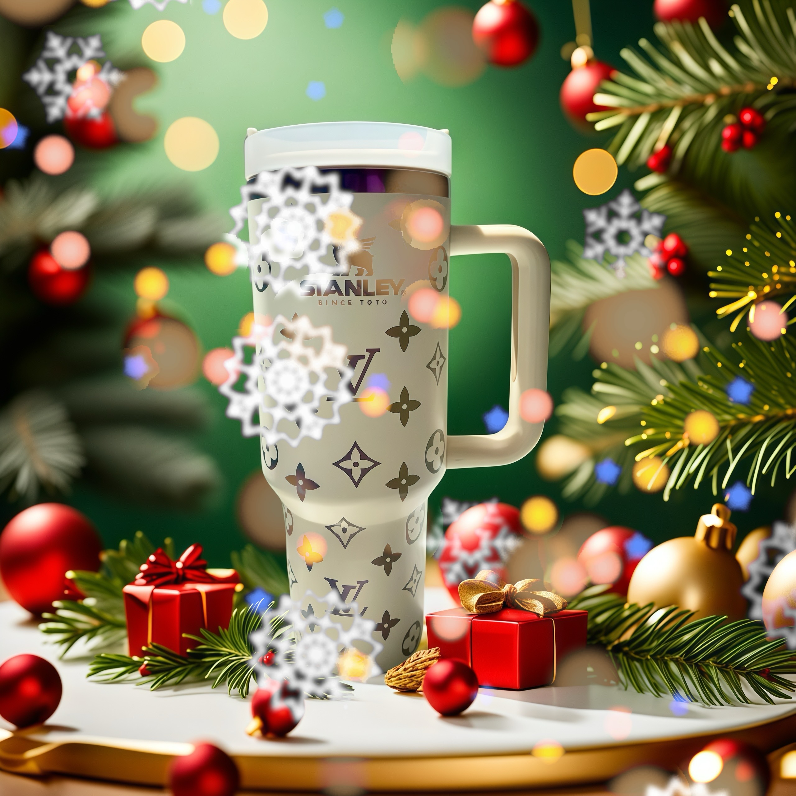 Designer Holographic In-Car Insulated Cup 40 OZ