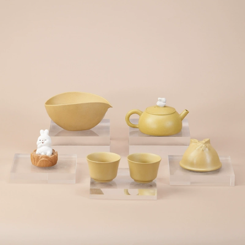 Yixing tea set gift box all handmade purple clay teapot teapot set tea set - Tea-X