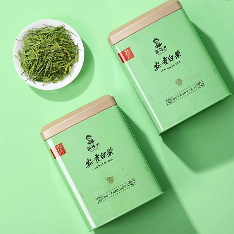 Xie Yu Da Anji White Tea first grade green tea 100g tin alpine spring tea to drink - Tea-X