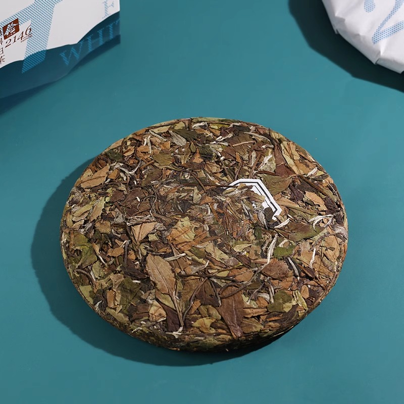 Fuding White Tea -2021 Shou Mei Tea cake single cake 350g/ cake - Tea-X