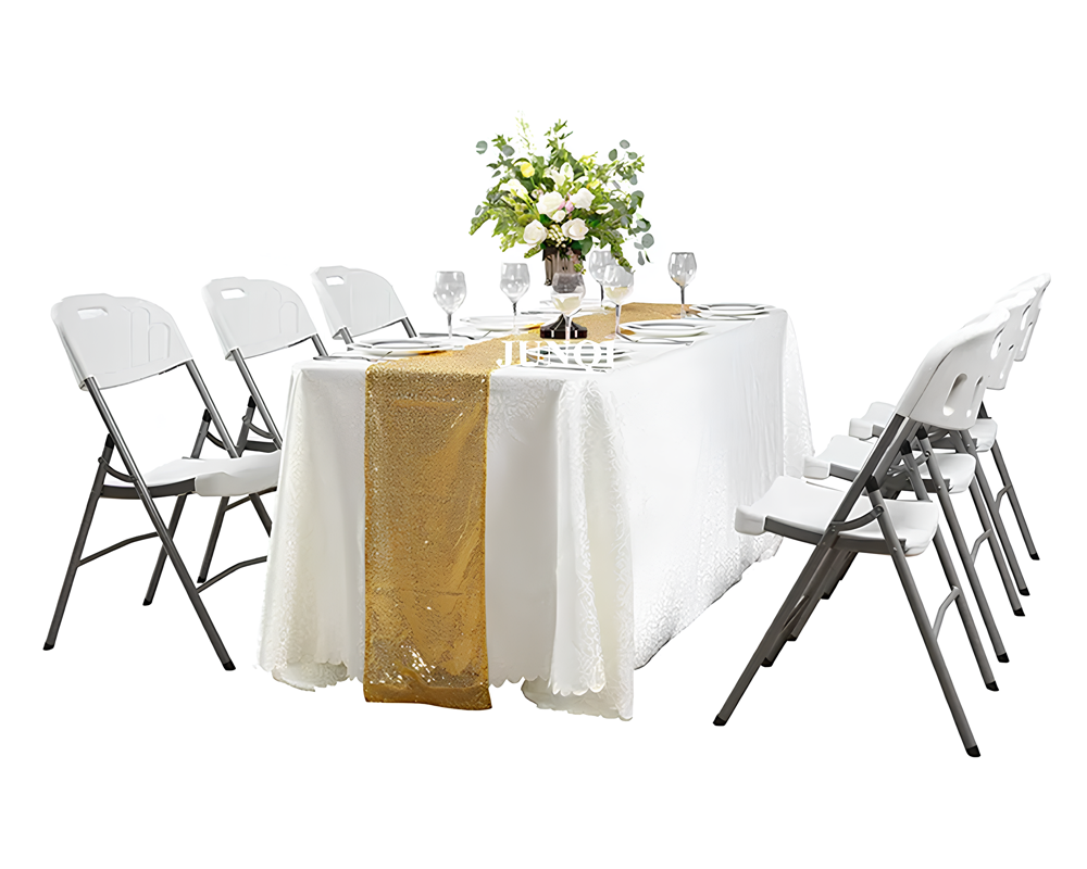 Best Quality Outdoor Plastic Folding Table and Chairs Support Customization