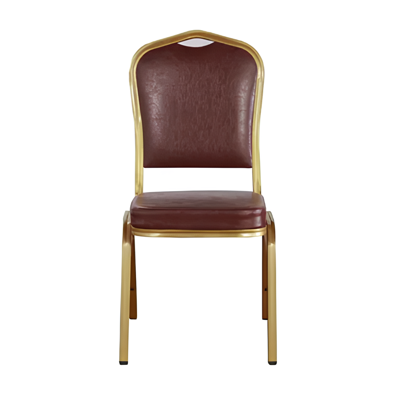 High Quality Fabric Restaurant Hall Dining Garden Iron Frame Chair