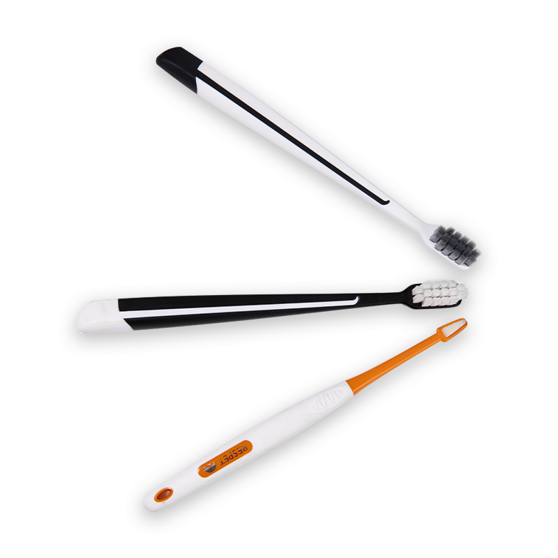 Premium Snowflake Charcoal Bristle Toothbrush, Offering a New High-Density Cleaning Experience with 16 Holes