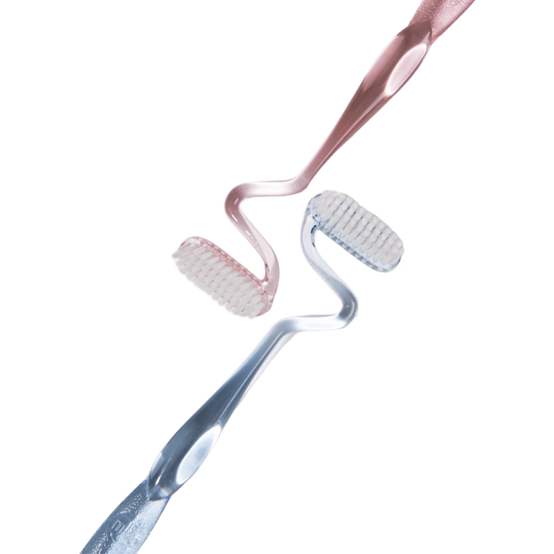 High-End Eco-Friendly PCTG Handle and Soft PBT Bristles Toothbrush, for Efficient Teeth Cleaning