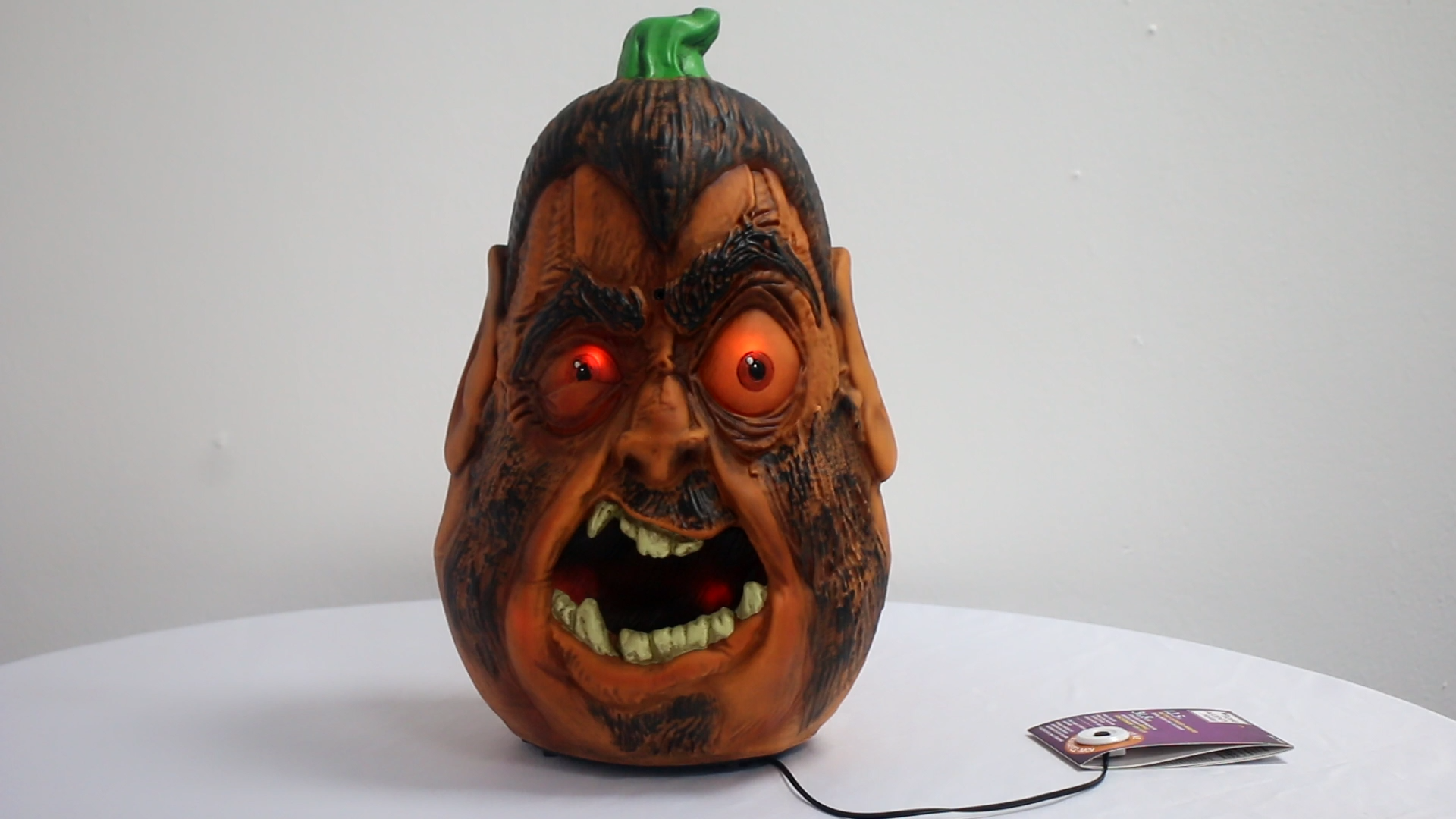 Moving-mouth and Up-and-down Pumpkin Head(Support OEM ODM)