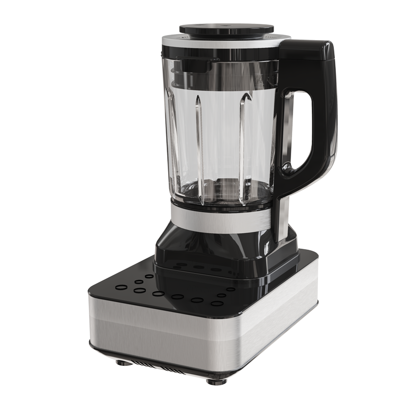 Heating blender with 1800W blending power + 1300W heating power, 1.75L non-stick glass jar, brushless silent motor technology, and 8 DIY functions