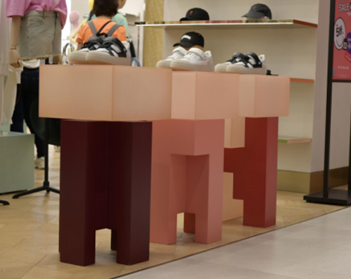 Shopping mall/Exhibition/Event Glasses, shoes, bags, clothing Acrylic display props (multi-color can be customized)