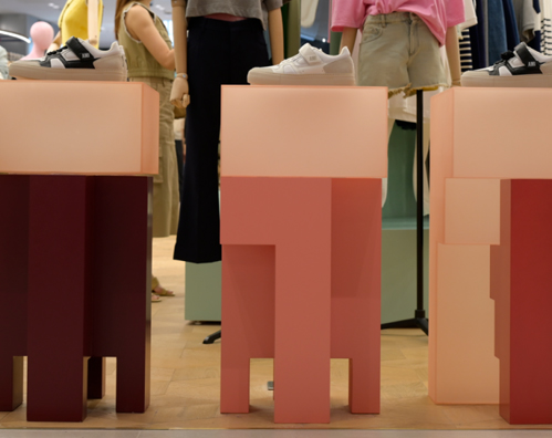 Shopping mall/Exhibition/Event Glasses, shoes, bags, clothing Acrylic display props (multi-color can be customized)