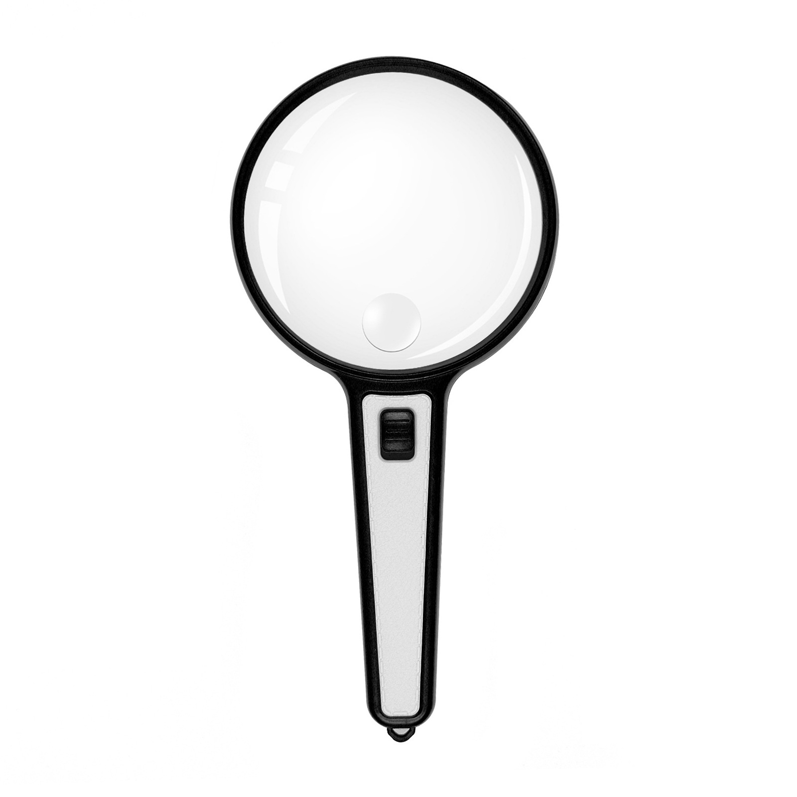 Handheld Magnifying Glass With a Llight