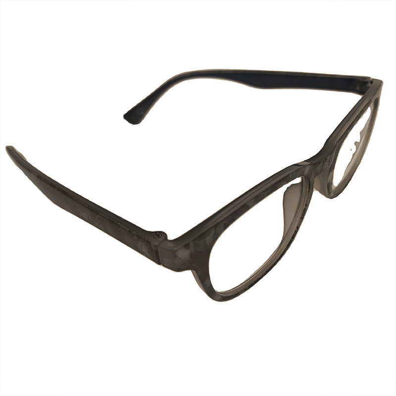 2024 Custom Logo Fashionable Slim Reading Glasses for Women Comfortable Adjustable PC Black Clear Frames Factory OEM Accepted