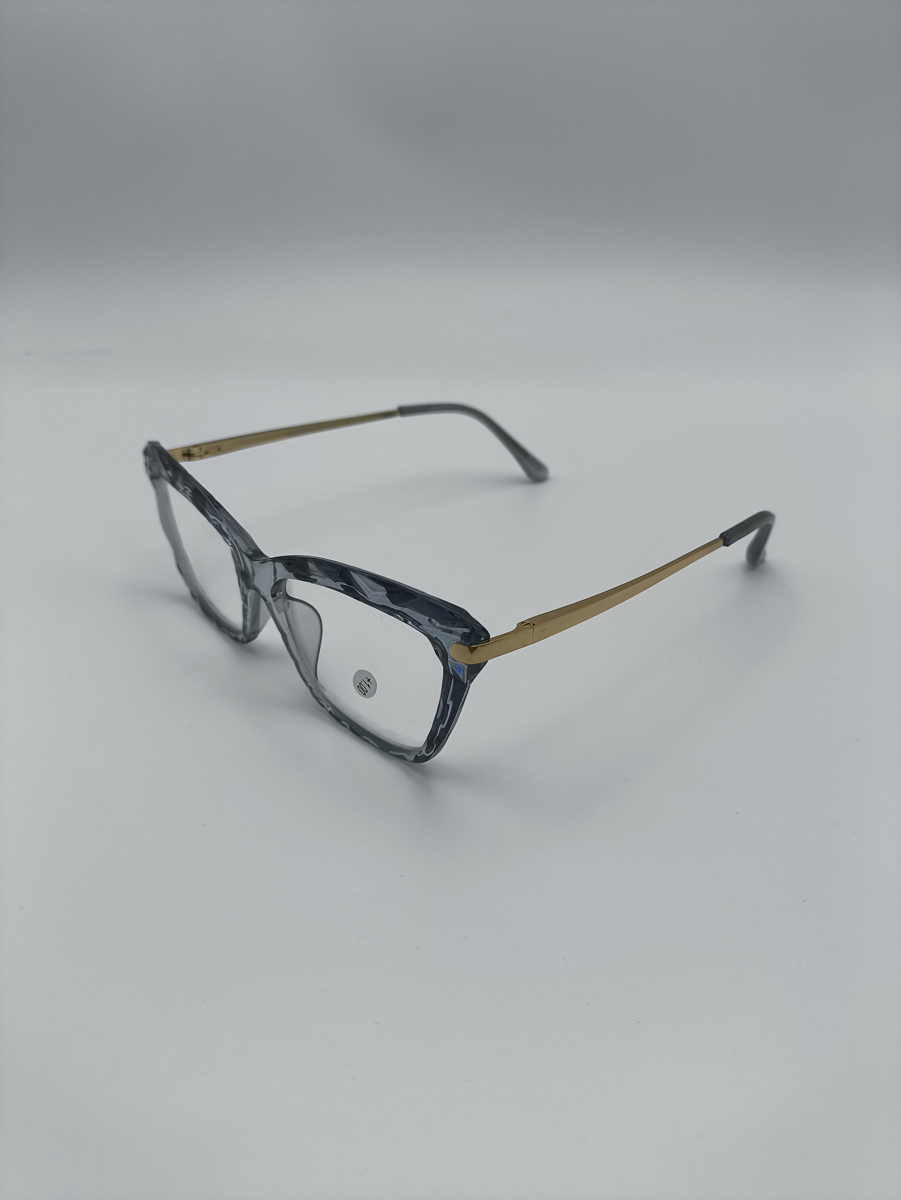 2024 Hot Sales Ladies' Style Retro Cat Eye Metal Frame Eyeglasses Butterfly Optical Mirror Lenses Plain Eyewear for Women