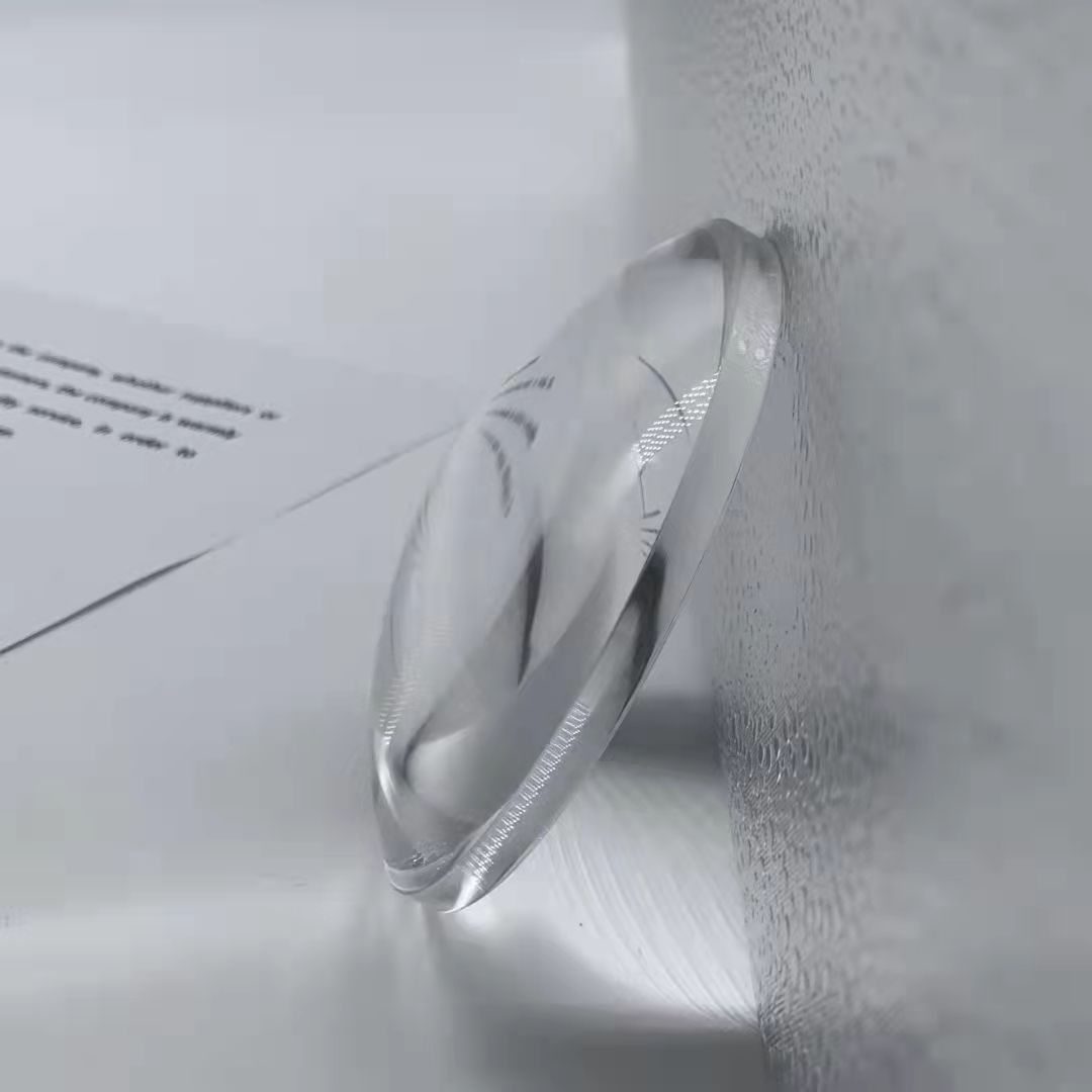 80mm PMMA Optical Lens for Science Education Industrial Experiment & Magnifier Projector Round Pattern Optical Equipment