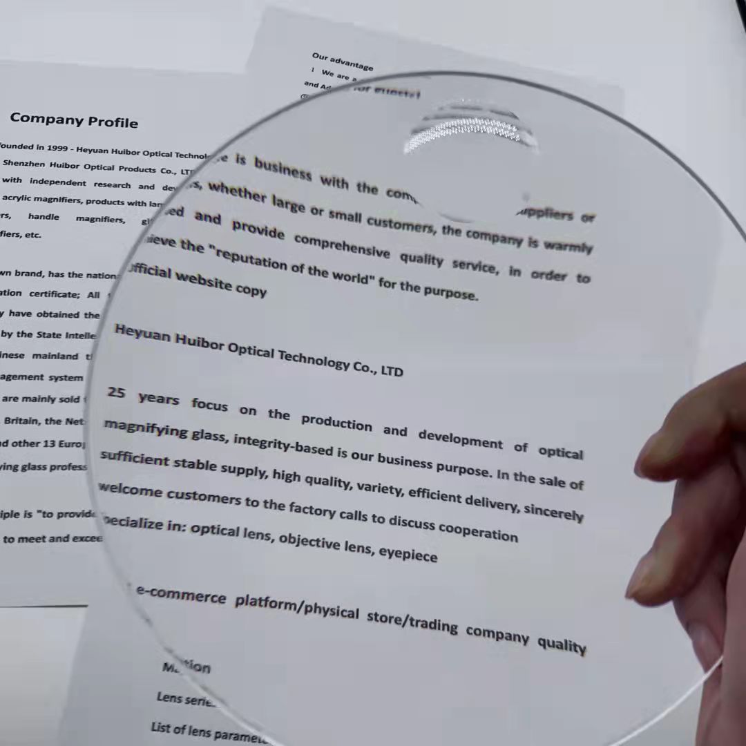 180mm Large Diameter High Quality Optical Lens for Precision Optical Instruments