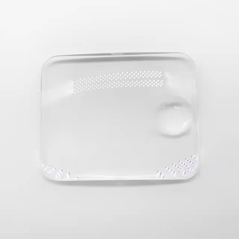 134.5*108.7mm Quadrilateral Lens Optical Spotting Lens Biconvex Lens