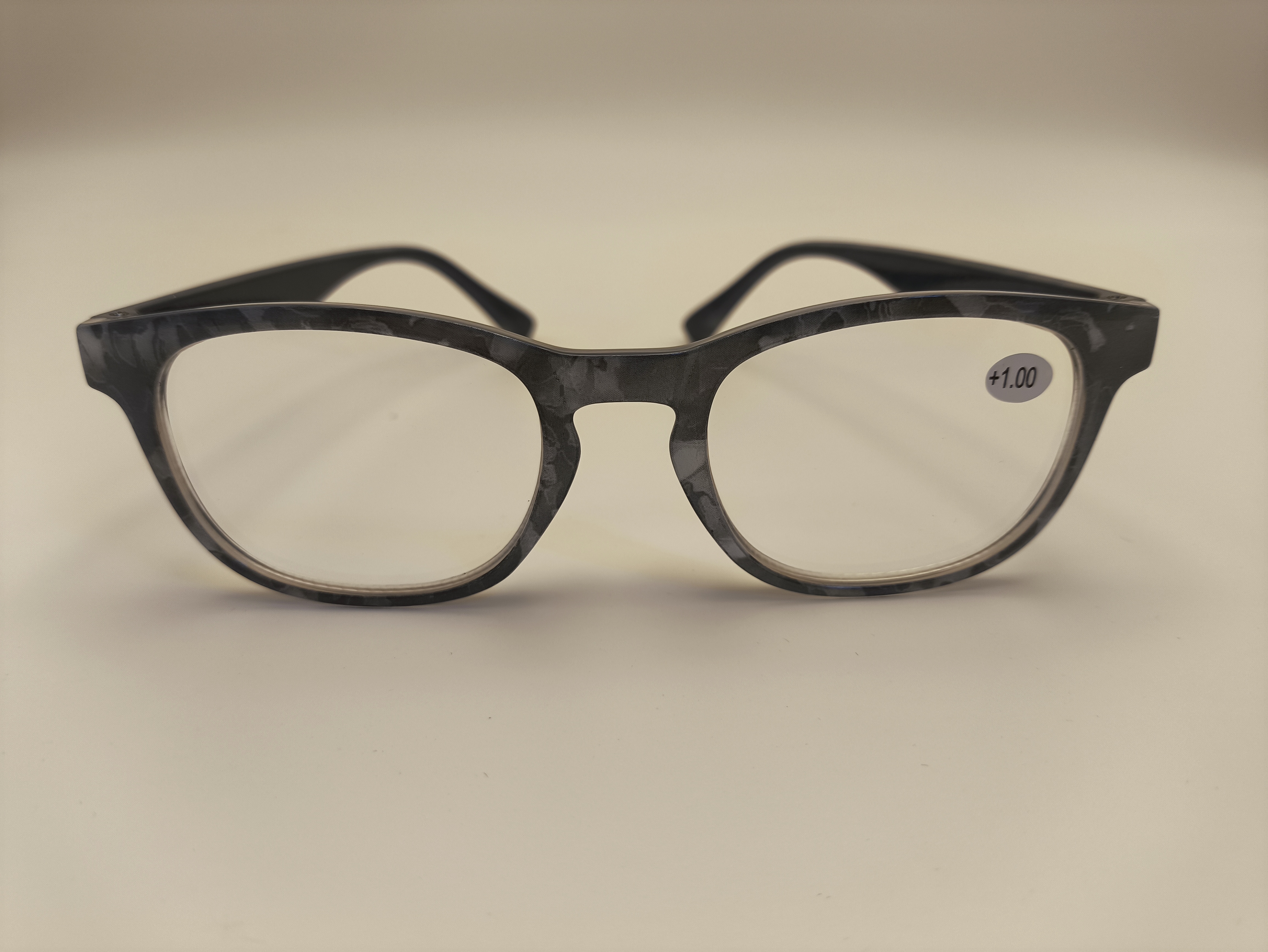 2024 Custom Logo Fashionable Slim Reading Glasses for Women Comfortable Adjustable PC Black Clear Frames Factory OEM Accepted