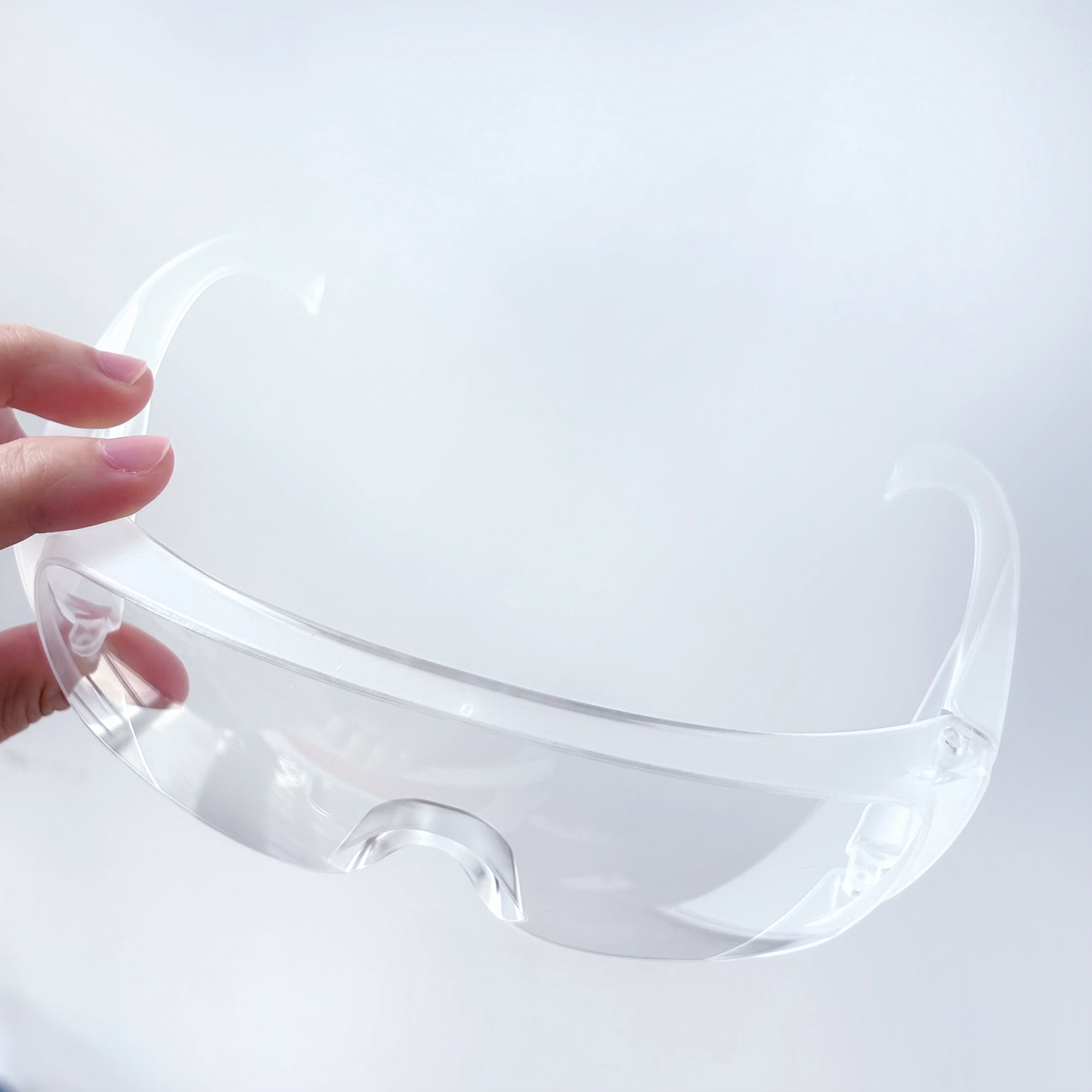 High-definition UV Protective Safety Glasses Splash-proof Eyewear for Welding and Cycling PC Multifunctional Men Clear Unisex