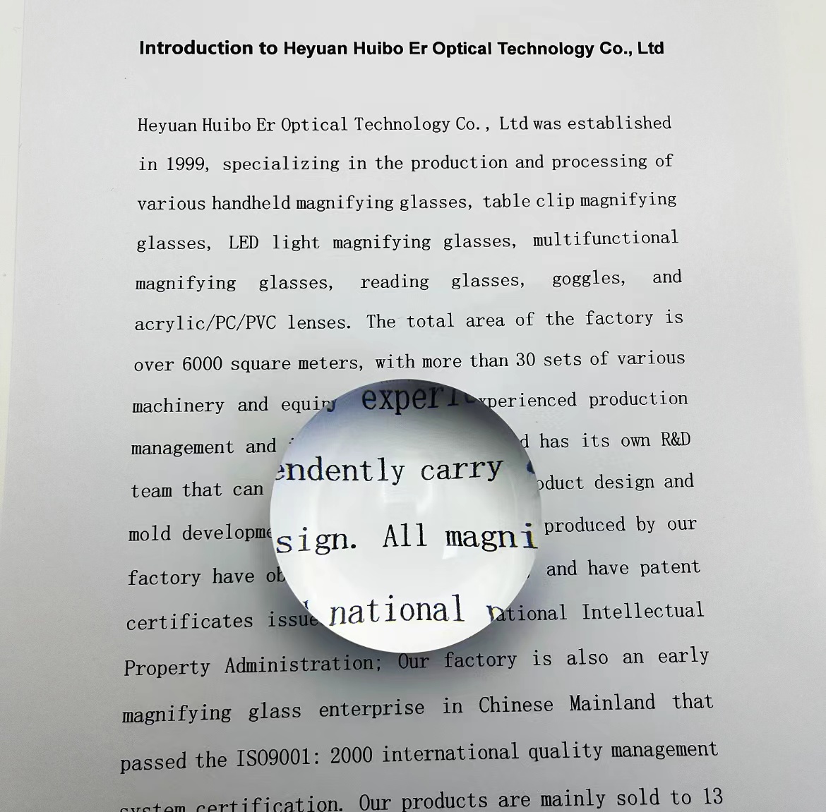 Custom-Size Acrylic Optical Dome Book Magnifier Plano-Convex Structure OEM Desk Paperweight Reading Loupe Books Maps Newspapers