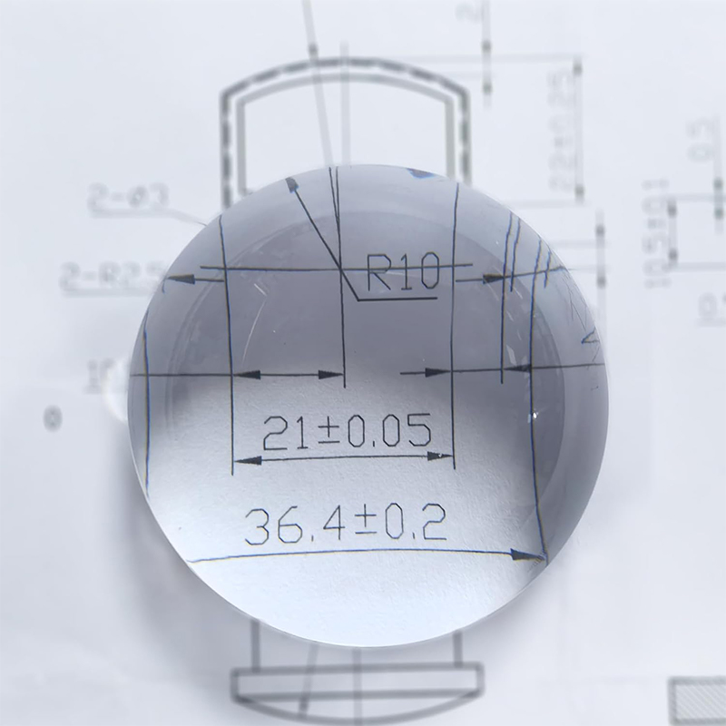 Dandelion 6X Dome/Paperweight Magnifier w/Pouch Table Magnifying