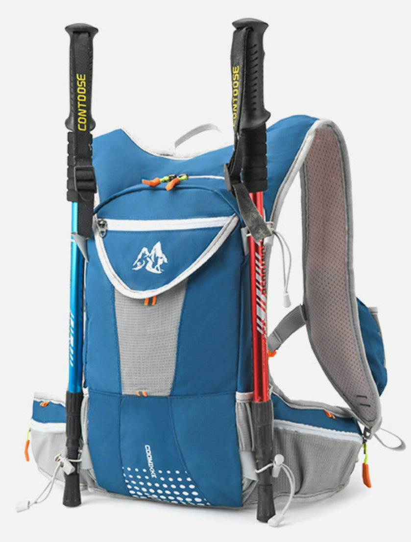 Backpacking for mountaineering