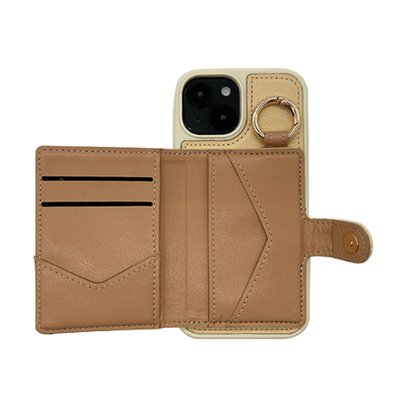 Mobile phone case with card case wallet for cards