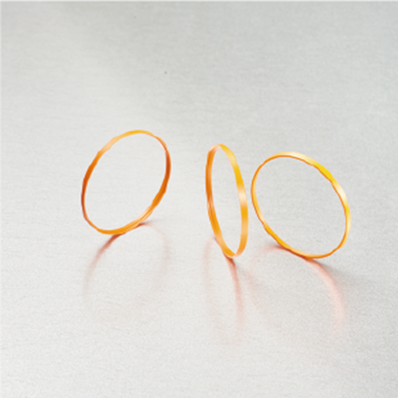 Plastic seal ring for clocks and watches