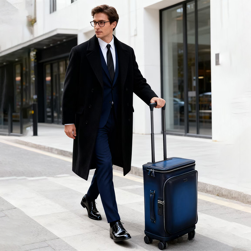 Leather Large-capacity Suitcase