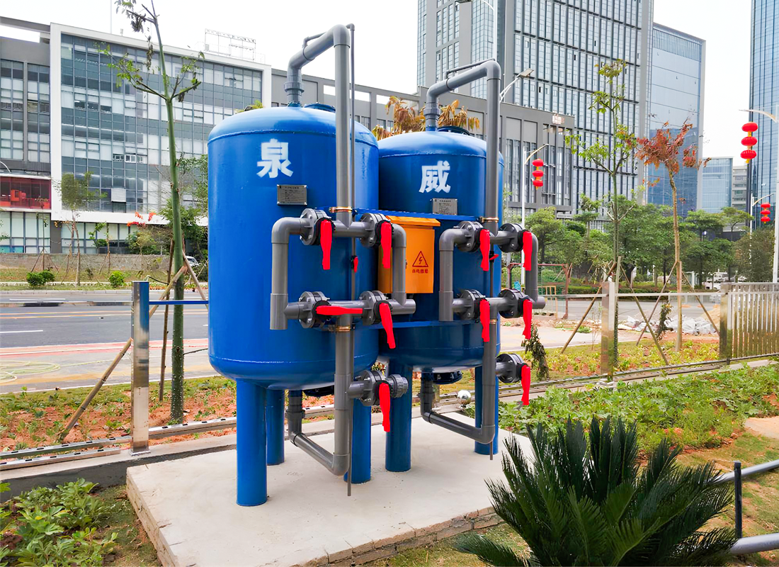 Shenzhen Yinghuatong Industrial Park 50TD Rainwater Purification System