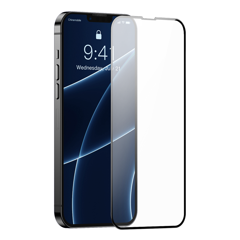 Tempered Glass Screen Protector with Silk Printed Border OEM/ODM
