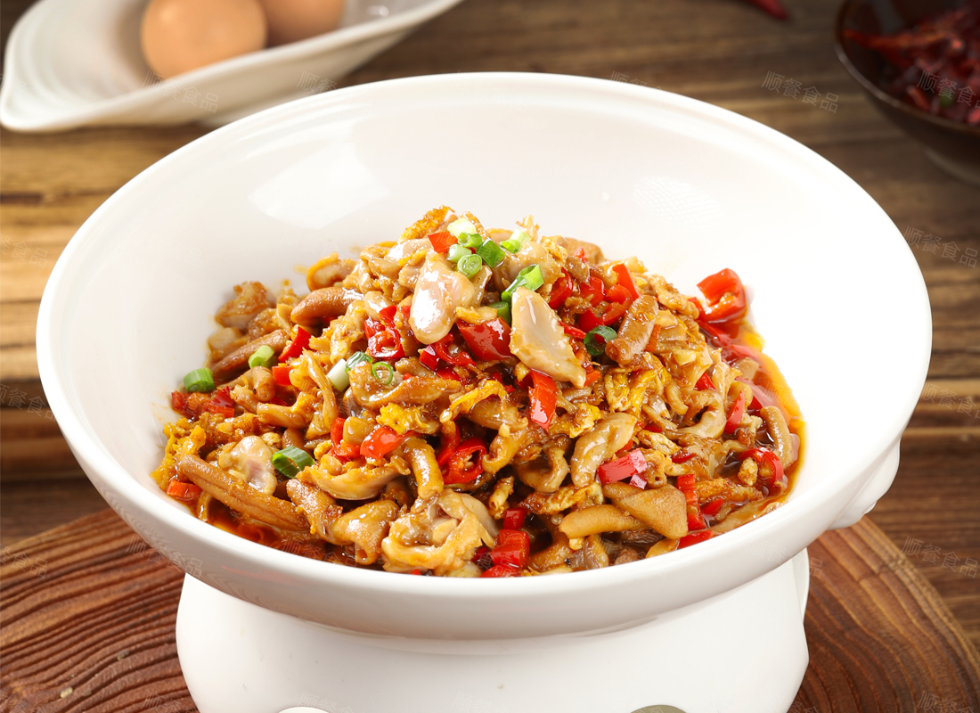 Pre-prepared Food Spiced Wok-Blasted Chicken Giblets Specialized Supplier OEM/ODM