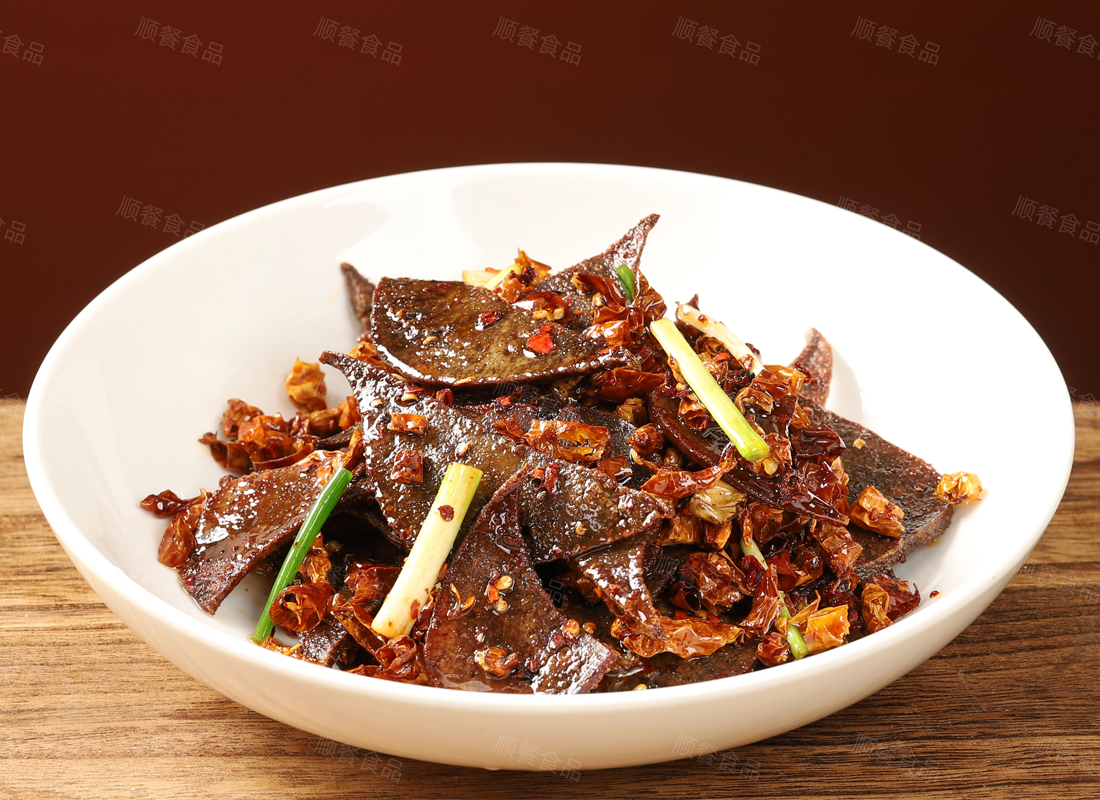 Pre-prepared Food Wok-Seared Pork Liver with Scallions Specialized Supplier OEM/ODM