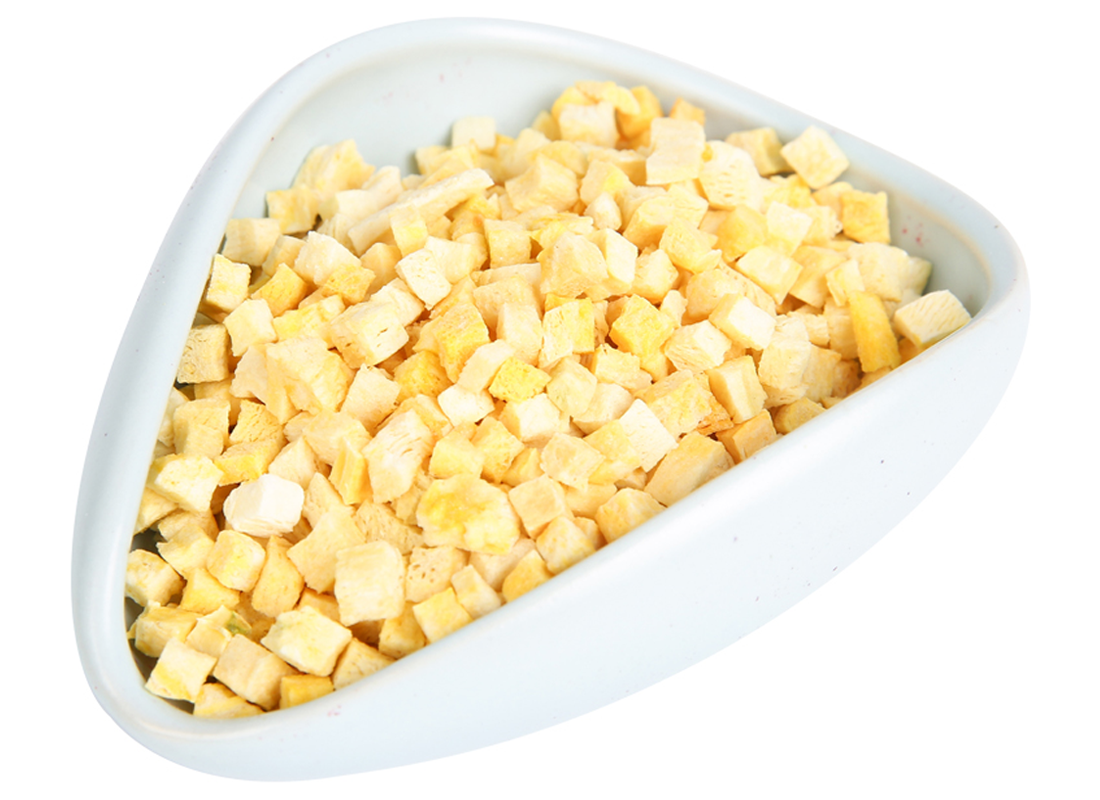 Freeze-Dried Pumpkin Cubes OEM/ODM