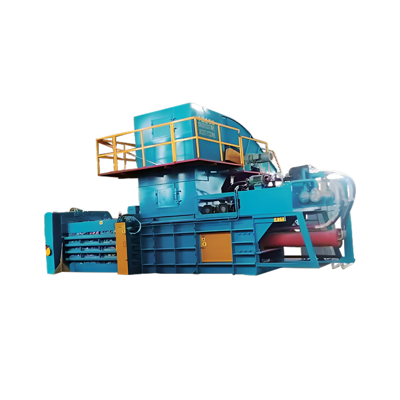 Full automatic waste paper baler