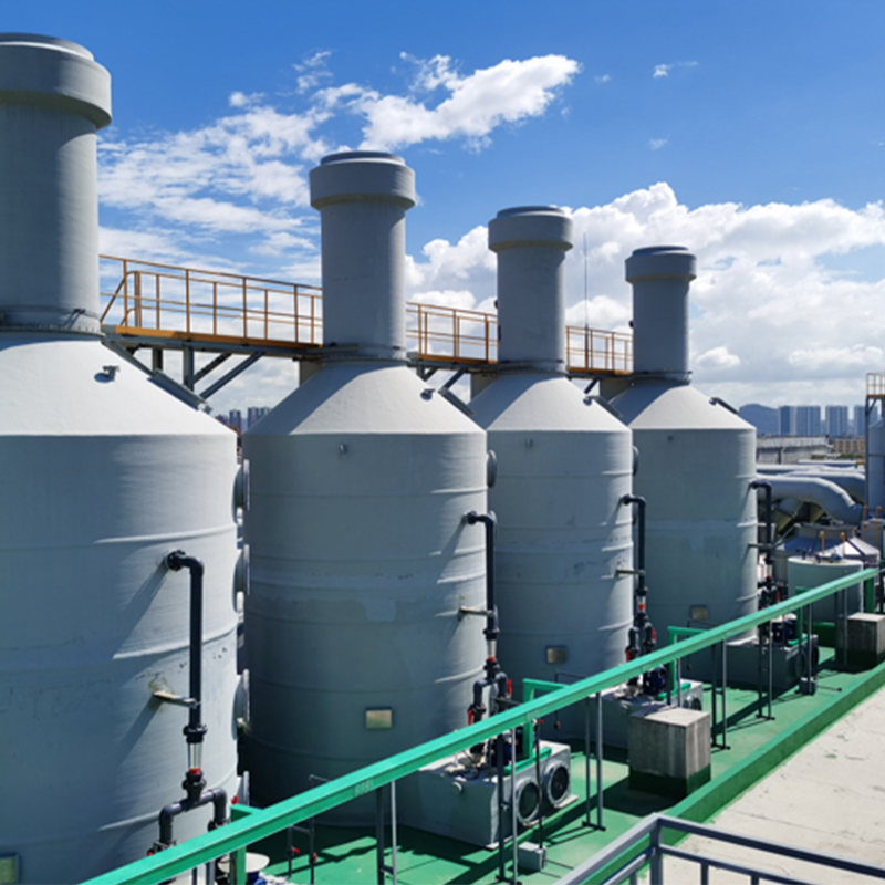 Successful Application  Exhaust Gas Treatment Project