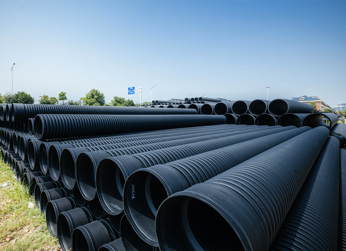 Yueyang City Junshan District Township Sewage Treatment Plant Supporting Pipeline Network Project - PE Double-Wall Corrugated Pipes & Steel-Reinforced Spiral Corrugated Pipes
