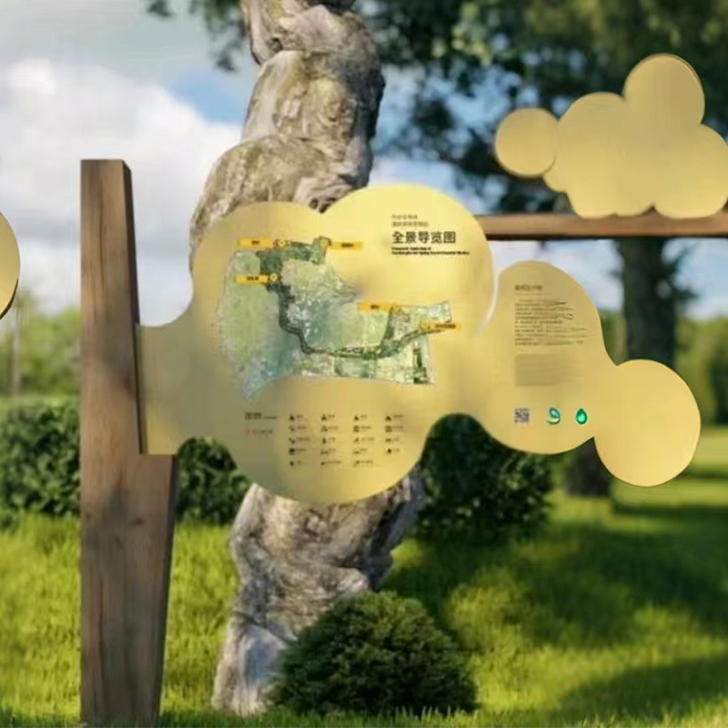 Customize various directional signs and identification plates