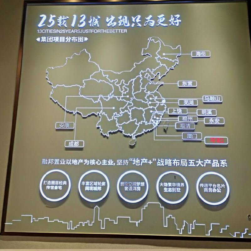 Customized Brand Wall