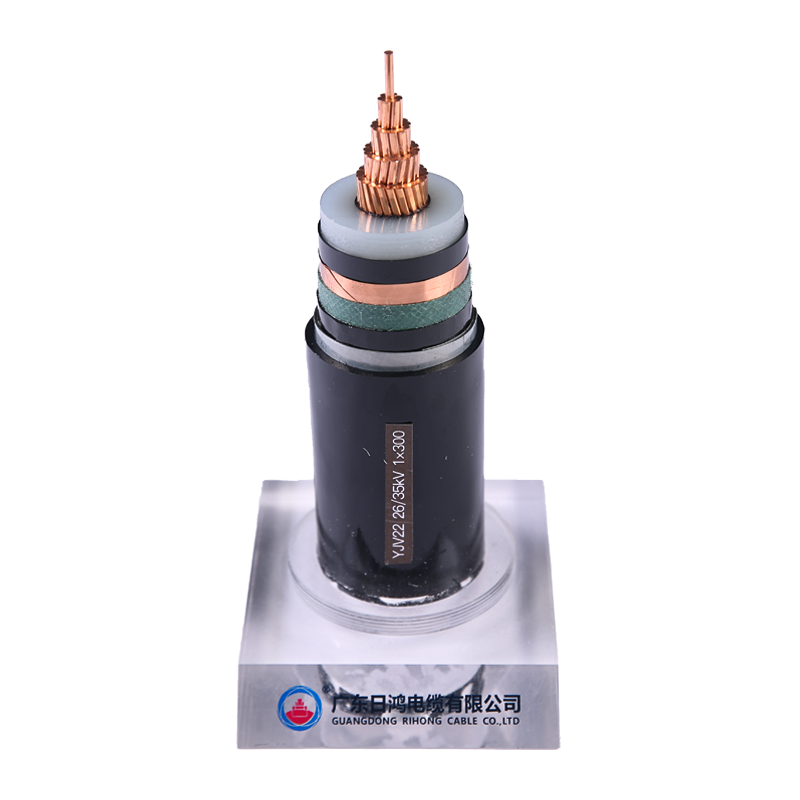 XLPE Insulated, Steel Tape Armoured,  PVC Sheathed Power Cable 26/35kV