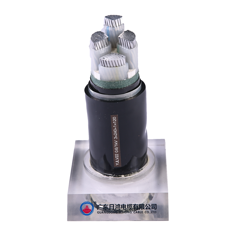 Aluminum Conductor, XLPE Insulated, Steel Tape Armoured, PVC Sheathed 0.6/1kV