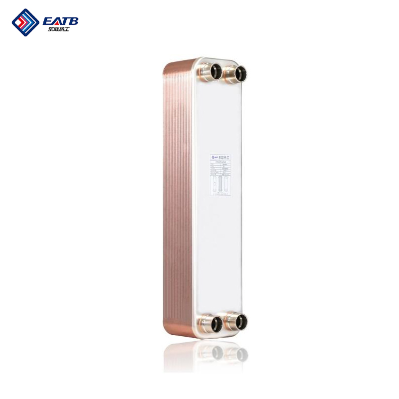 EATB50 PHE for cold chain transport plate heat exchanger 99.9% copper brazed stainless steel 316/304 Water to refrigerant low-temperature