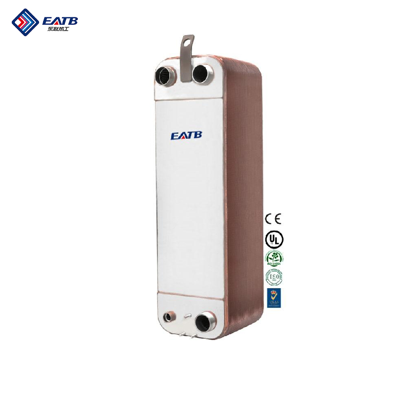 EATB500 High-efficiency refrigerant stainless steel 304/316L compact evaporator industrial heat exchanger