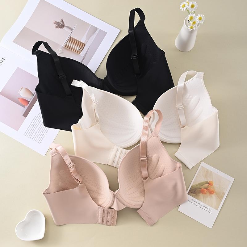 Adjustable Straps Seamless Knitted Bra