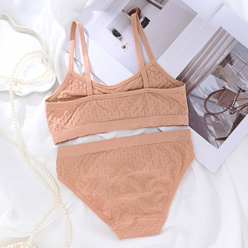 Lace Pure Desire Ceiling! Gentle milk coffee colored underwear, comfortable and breathable, a must-have for women