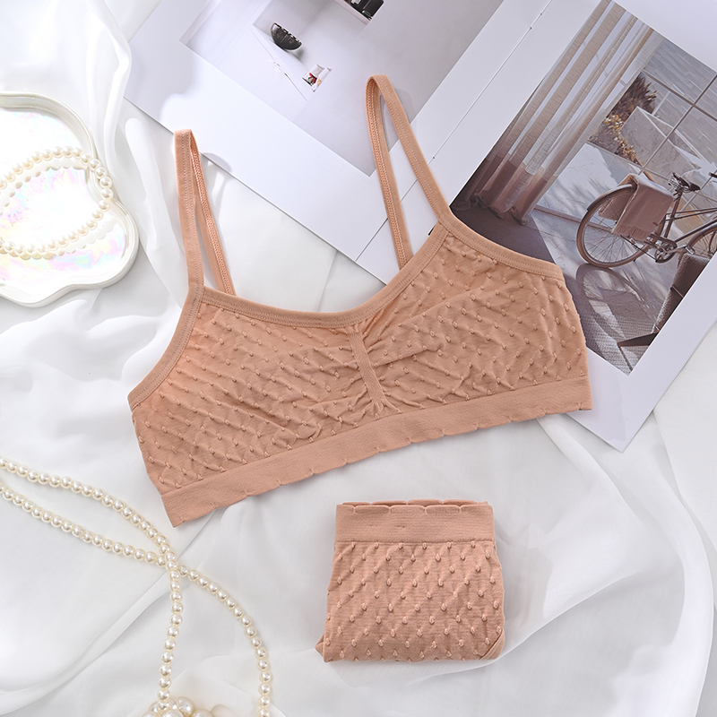 Lace Pure Desire Ceiling! Gentle milk coffee colored underwear, comfortable and breathable, a must-have for women