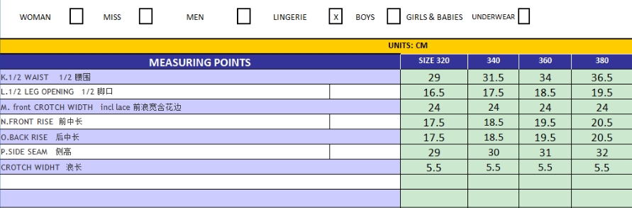 Comfortable and breathable women's flat underwear