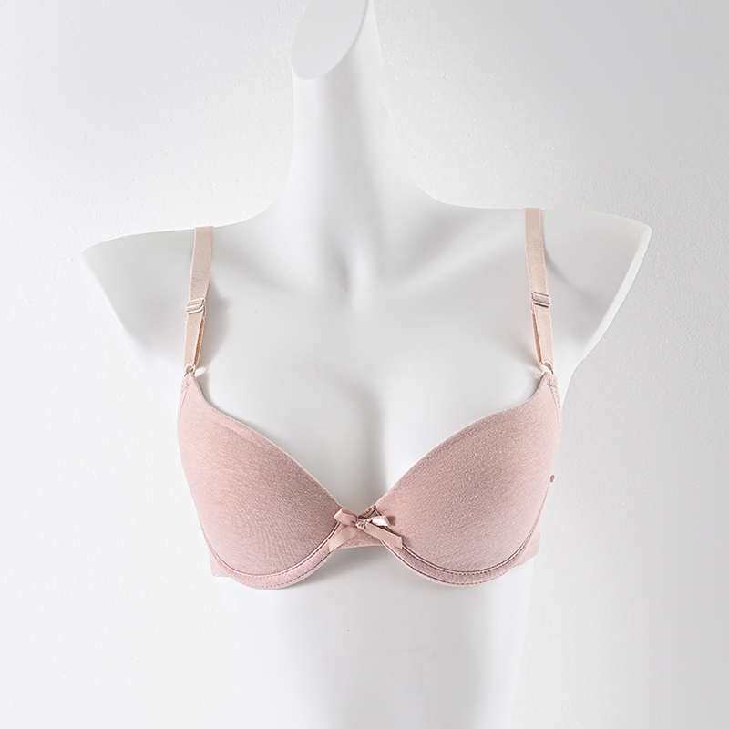 ‌Elegant Pink Lace Bralette with Adjustable Straps