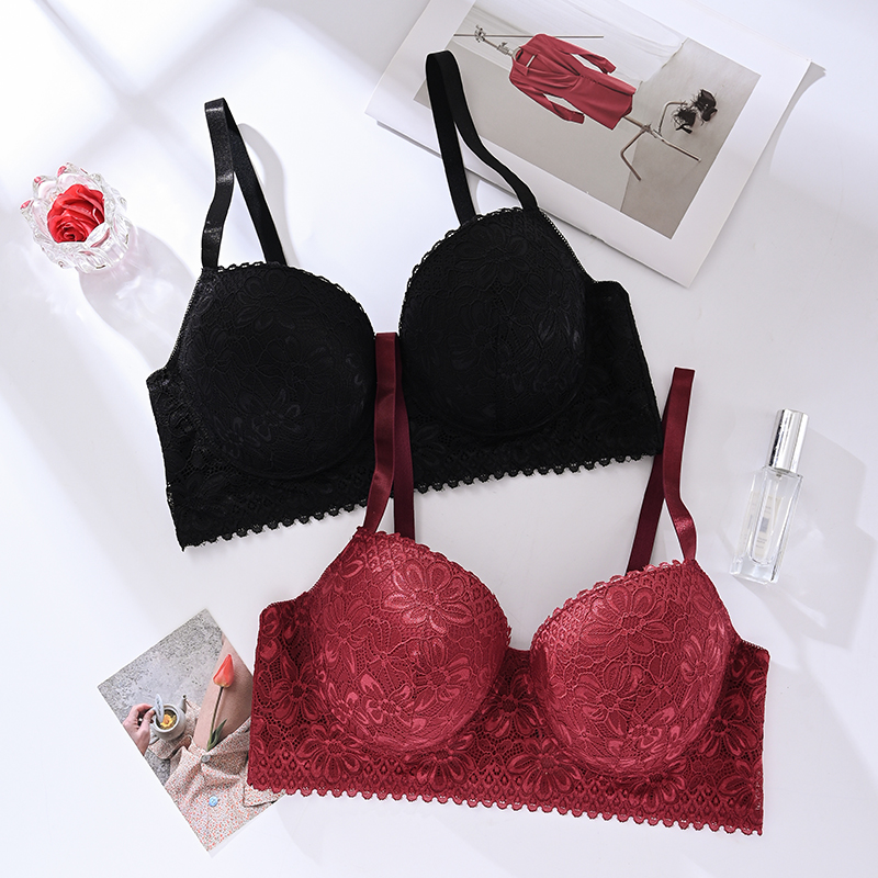 Gather breathable women's underwear